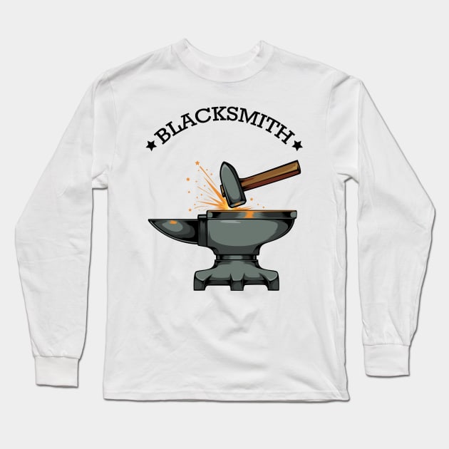 Blacksmith Long Sleeve T-Shirt by Lumio Gifts